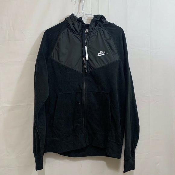 Nike Other - Nike Mens NWT Fleece Full Zip Hooded Jacket in Medium